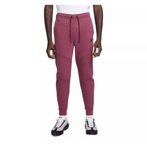 Nike Sportswear Tech Fleece Joggers Rosewood Maroon - CU4495 653 - Sz Large- New